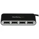 StarTech.com 4-Port USB 2.0 Hub 4x USB-A, 480 Mbit/s, mit integriertem Kabel