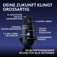 Logitech G Yeti 2 USB Gaming Mikrofon | KI-Rauschunterdrückung, Blue VO!CE, 24 Bit/48 kHz & RGB Display, Schwarz