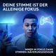 Logitech G Yeti 2 USB Gaming Mikrofon | KI-Rauschunterdrückung, Blue VO!CE, 24 Bit/48 kHz & RGB Display, Schwarz