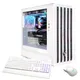 Hyrican Gamemax Claw WH (8112) Gaming PC Ryzen 5 9600X Wasserkühlung 32GB/1TB SSD RTX 5070Ti Win11