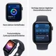 Apple Watch SE 3 GPS 44mm Starlight Aluminium Case with Sand Sport Band - S/M