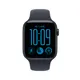 Apple Watch SE 3 GPS 44mm Midnight Aluminium Case with Navy Blue Sport Band - S/M