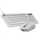 Logitech G Gaming Set G316 X 98 & G305 X SUPERLIGHT – RGB Tastatur + Wireless Gaming Maus, Weiß