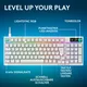 Logitech G Gaming Set G316 X 98 & G305 X SUPERLIGHT – RGB Tastatur + Wireless Gaming Maus, Weiß
