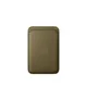 Apple Original iPhone Feingewebe Wallet mit MagSafe - Dunkeloliv