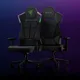 Razer Soma Chroma RGB Gaming-Stuhl, kabellos, Chroma RGB, HyperSpeed Wireless, Bluetooth, ergonomische Lordosenstütze, bis 150 kg, Schwarz