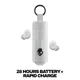 Skullcandy Dime 360 Pea Shape Wireless In-Ear Kopfhörer weiß