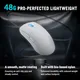 ASUS ROG Harpe II ACE Wireless Gaming Maus schwarz | 48 g Ultralight | 42.000 DPI | 8K Polling Rate | Bluetooth, RF & USB, Mondlicht-Weiß