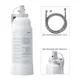 JURA Wasserfilter F5300 für Automaten mit Festwasseranschluss (70333) inkl. Anschlußschlauch und Filterkopf