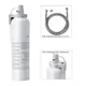 JURA Wasserfilter F3300 für Automaten mit Festwasseranschluss (70332) inkl. Anschlußschlauch und Filterkopf