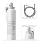 JURA Wasserfilter F2300 für Automaten mit Festwasseranschluss (70331) inkl. Anschlußschlauch und Filterkopf