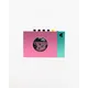 WeAreRewind Tragbarer Kassettenspieler mit Bluetooth Edith Pink
