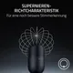 Razer Seiren V3 Mini USB-Mikrofon Schwarz | 14-mm-Kondensatorkapsel, Supernierencharakteristik, Tap-to-Mute, 96 kHz, Plug & Play