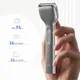 Laifen T1 Pro Elektrorasierer mit Linearmotor aus Aluminium – USB-C Rasierer & Barttrimmer Set, IPX7, 12.000 CPM; Alu grau