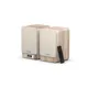 Pure Classic Active Stereo-Soundsystem DAB+/FM, Bluetooth, USB-C; HDMI, optical-In, Fernbedienung beige/Eiche