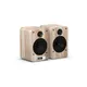 Pure Classic Active Stereo-Soundsystem DAB+/FM, Bluetooth, USB-C; HDMI, optical-In, Fernbedienung beige/Eiche