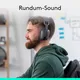 Logitech Zone Vibe 100 Stereo Headset, Grafit - Bluetooth, USB-C, Windows, macOS oder ChromeOS sowie iOS und Android