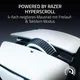 Razer Basilisk V4 HyperSpeed kabellose Gaming-Maus – 33K Sensor, HyperScroll, Bluetooth, Chroma RGB, Weiß