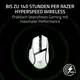 Razer Basilisk V4 HyperSpeed kabellose Gaming-Maus – 33K Sensor, HyperScroll, Bluetooth, Chroma RGB, Weiß