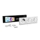 be quiet! Lüfter Light Wings Pro IO Weiß - 360mm Gehäuselüfter