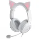 Razer Kraken Kitty V3 USB-C Gaming Headset mit Chroma RGB, 7.1 Surround Sound & HyperClear Mikrofon, kabelgebunden, Weiß