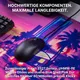 CHERRY XTRFY M42V2 Gaming Maus – 45 g, PixArt PAW3327, 6.200 dpi, 1.000 Hz, anpassbare Form, Schwarz
