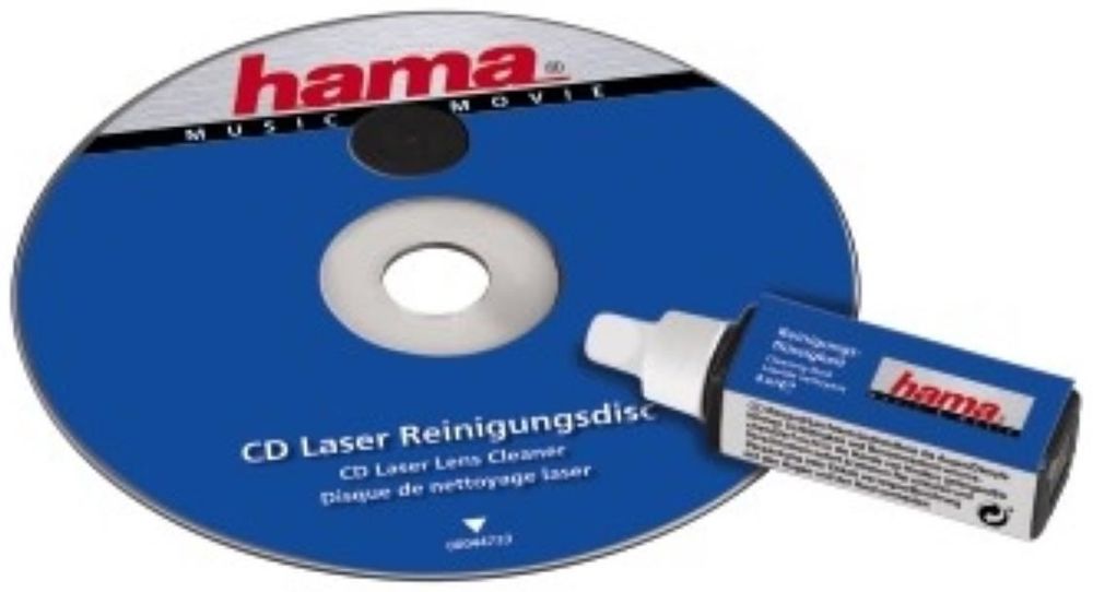 Laser Reinigungsdisc günstig Kaufen-Hama CD-Laser-Reinigungsdisk. Hama CD-Laser-Reinigungsdisk <![CDATA[Glasklarer Klang! Regelmäßige Pflege und Reinigung der Laser-Optik des CD-Players ermöglicht eine optimale Wiedergabequalität. Mit der 