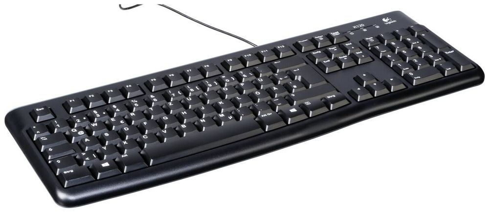 Tastatur USB günstig Kaufen-Logitech K120. Logitech K120 <![CDATA[Eine USB-Tastatur für Vielschreiber, die damit lange und komfortabel arbeiten möchten. Tippen und sich wohlfühlen Die Tasten mit schlankem Profil, die flüsterleise Bedienung, das Standardlayout mit Funktionstasten