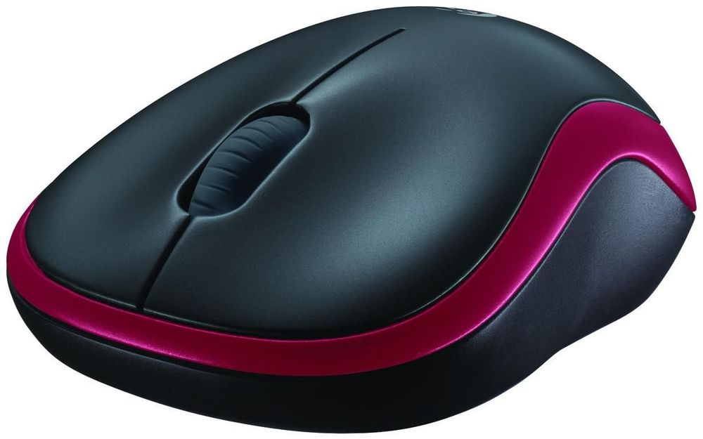Wireless Mouse günstig Kaufen-Logitech Wireless Mouse M185 rot. Logitech Wireless Mouse M185 rot <![CDATA[Logitechs Zuverlässigkeit Sie erwerben die hohe Qualität und Zuverlässigkeit, die Logitech zum führenden Maushersteller gemacht haben. Kabellose Logitech Advanced 2,4-GHz-Tech