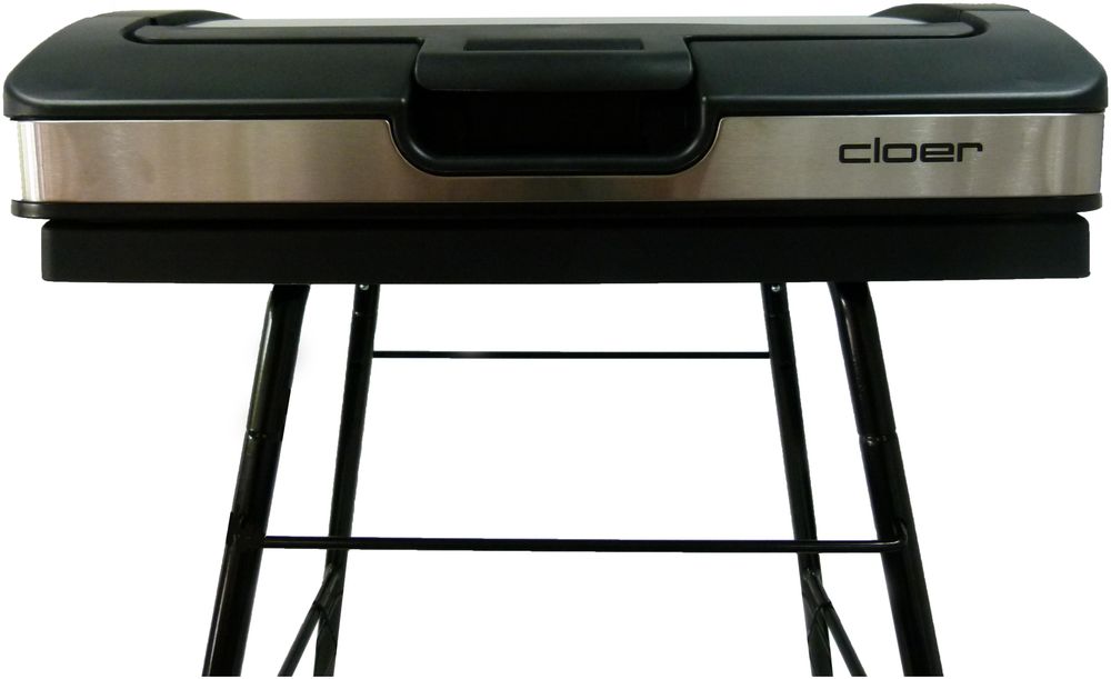 Cloer 6720 - BBQ-Grill - elektrisch - 1131 qcm - Schwarz