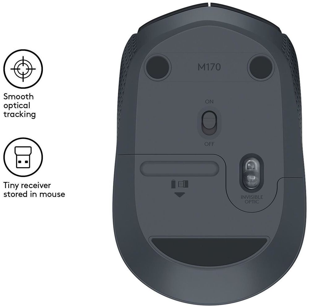 Wireless Mouse günstig Kaufen-Logitech Wireless Mouse M171. Logitech Wireless Mouse M171 <![CDATA[Zuverlässige kabellose 2,4-GHz-Technologie Leistungsstarke, stabile kabellose Verbindung mit einer Reichweite von bis zu 10 Metern. Verzögerungen und Aussetzer sind so gut wie ausgeschl