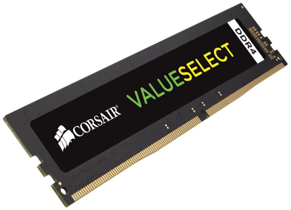CORSAIR DDR4  günstig Kaufen-Corsair ValueSelect 4GB DDR4 2400 C16. Corsair ValueSelect 4GB DDR4 2400 C16 <![CDATA[Wenn Sie viele Aufgaben erledigen müssen sind Sie sicherlich dankbar für Ihr Kurzzeitgedächtnis - so können Sie sich Dinge merken die Sie für die aktuell anfallende