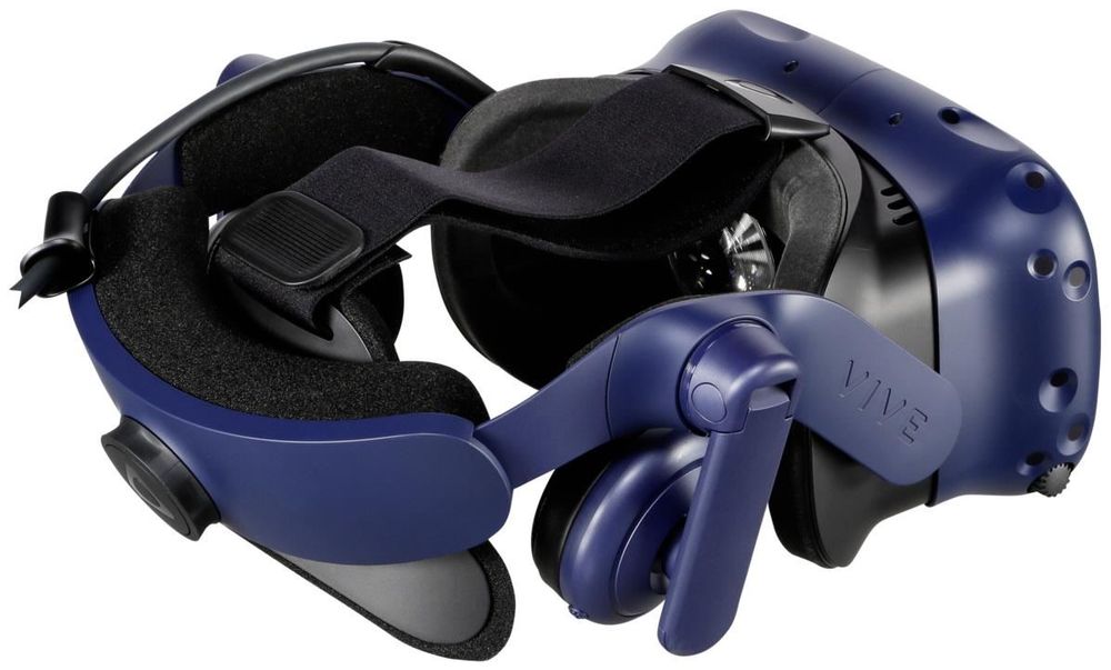 HTC - Vive Pro (Complete Edition), VR-Brille ,blau/schwarz, inkl. Controller und Basisstationen 2.0
