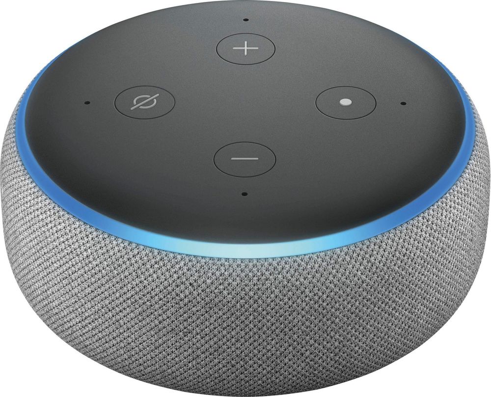 Amazon Echo Dot (3. Gen.) Hellgrau Stoff (B-Ware)