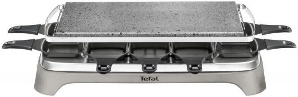 Tefal Raclette PR457B grau Stein Metall Kunststoff B/H/T: ca. 55x20x32 cm