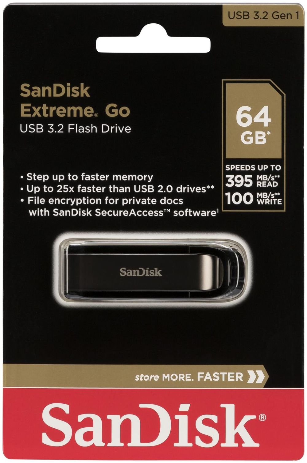 Cruzer Extreme günstig Kaufen-SanDisk Cruzer Extreme GO USB 3.2 64GB. SanDisk Cruzer Extreme GO USB 3.2 64GB <![CDATA[Übernehmen Sie die Kontrolle über Ihre Daten Mit dem SanDisk Extreme Go USB 3.2 Drive können Sie in Spitzengeschwindigkeiten auf all Ihre Daten zugreifen, diese bea