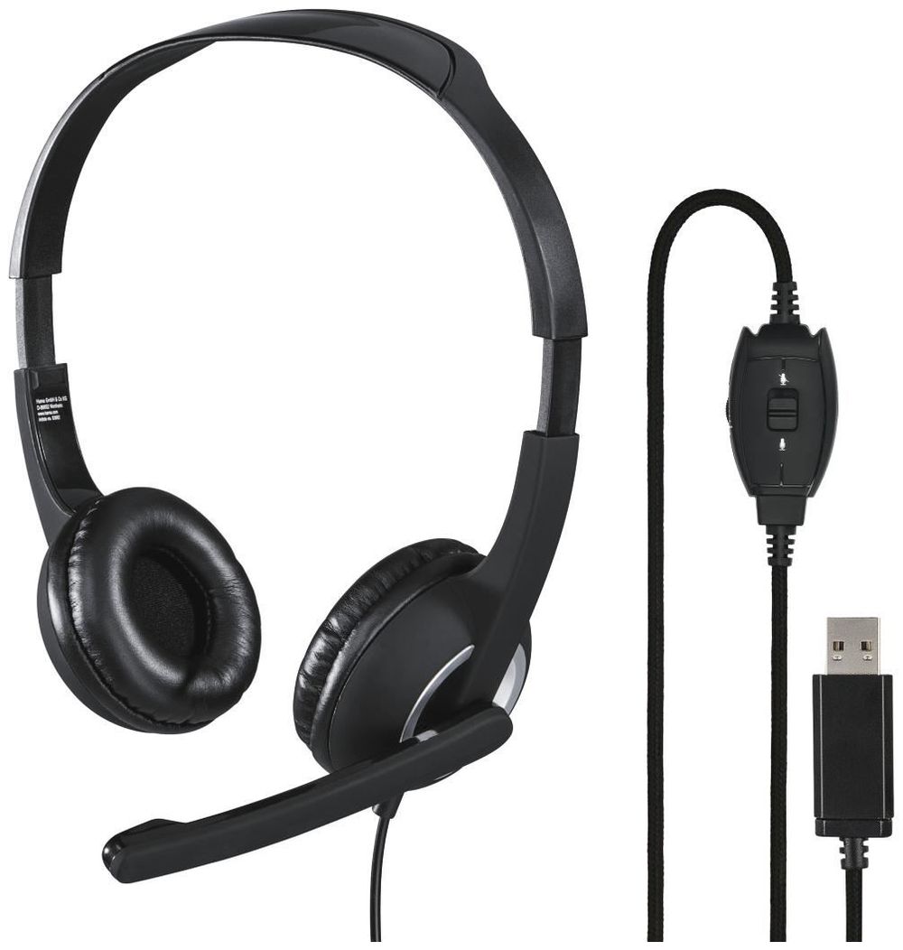 PC Headset HS günstig Kaufen-Hama PC-Office-Headset HS-USB250 Stereo, schwarz. Hama PC-Office-Headset HS-USB250 Stereo, schwarz <![CDATA[Hama PC-Office-Headset 