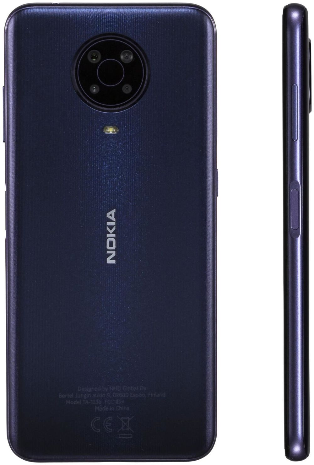 Nokia G20 64GB Night [16,5cm (6,51") IPS LCD Display, Android 11, 48MP Quad-Kamera]