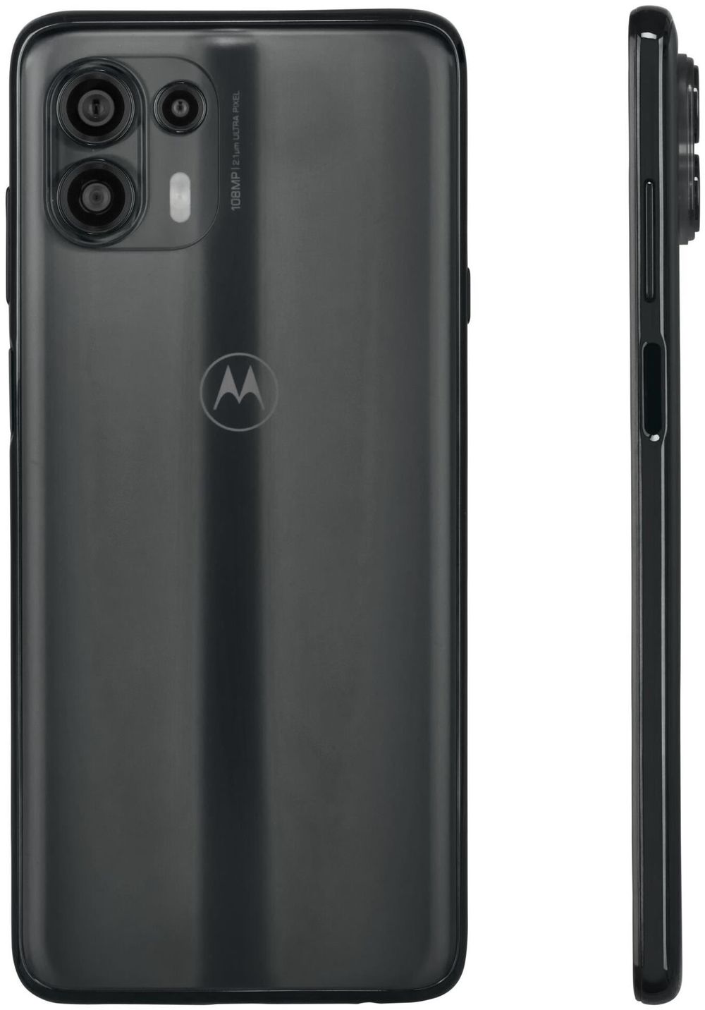 Motorola Edge 20 light - Smartphone - Dual-SIM - 5G NR - 128GB - microSD slot - 6.7 - 2400 x 1080 Pixel - OLED - RAM 8GB - Triple-Kamera (32 MP Vorderkamera) - Android - electric graphite (PANEOO15SE)
