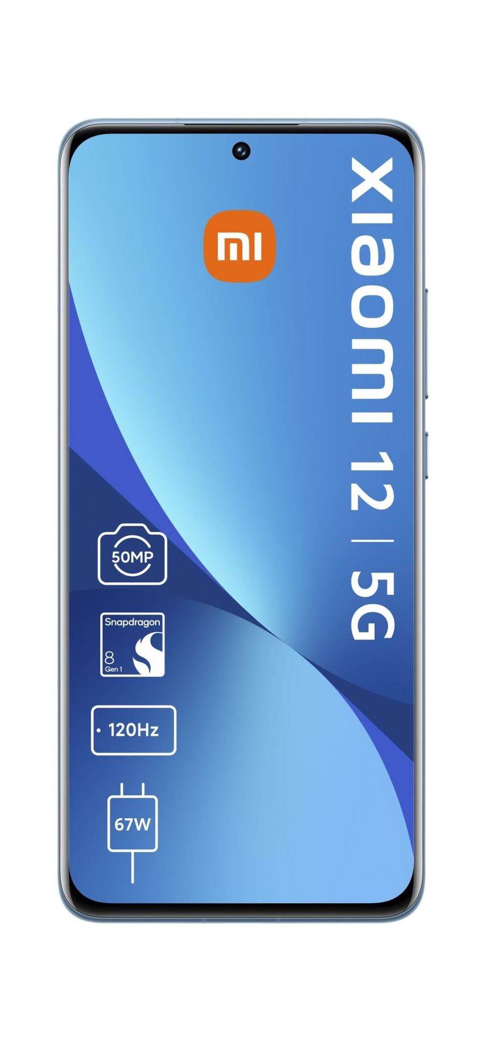 Xiaomi 12 5G 128GB Blue [15,95cm (6,28") AMOLED Display, Android 12, 50MP Triple-Kamera]