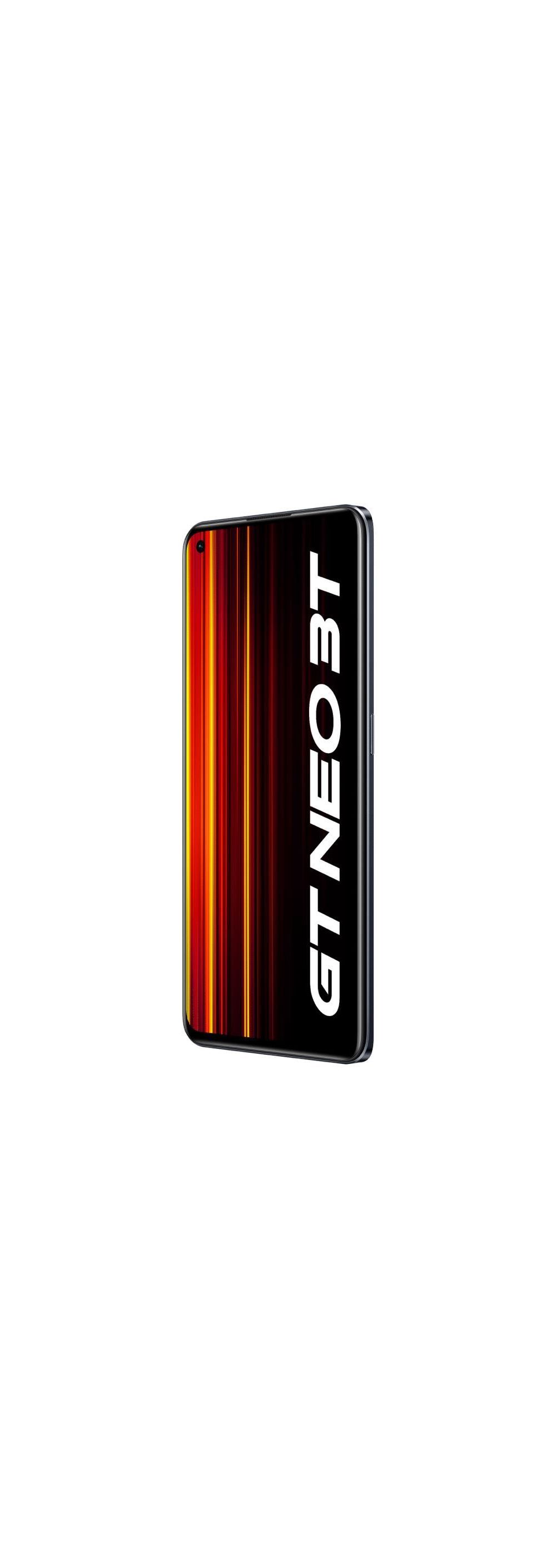 Realme GT Neo 3T 128GB Shade Black [16,8cm (6,6") OLED Display, Android 12, 64MP Triple-Kamera]