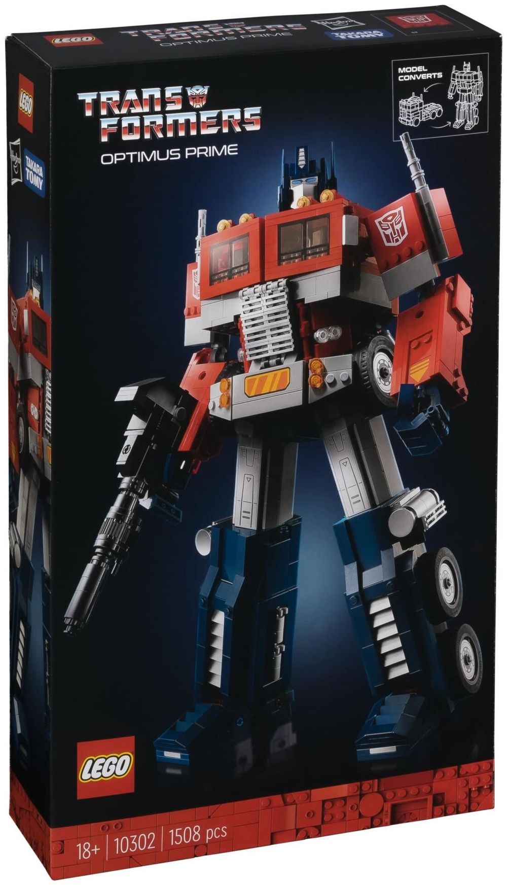 Image of 10302 Icons Transformers Optimus Prime, Konstruktionsspielzeug