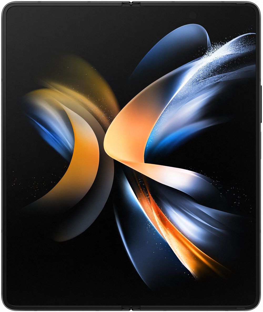 Samsung Galaxy Z Fold4 256GB Phantom Black [19,3cm (7,6") OLED Display, Android 12L, Triple-Kamera, Faltbar]