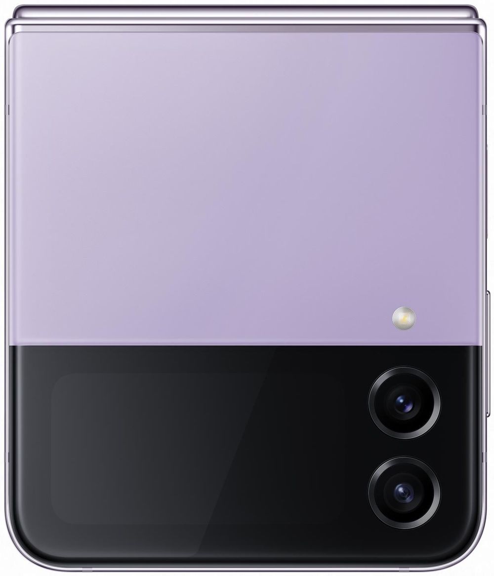 Samsung Galaxy Z Flip4 - 5G Smartphone - Dual-SIM - RAM 8GB / Interner Speicher 512GB - OLED-Display - 6.7 - 6.7 - 2640 x 1080 Pixel 2640 x 1080 Pixel (120 Hz) - 2 x Rückkamera 12 MP, 12 MP - front camera 10 MP - Bora Purple (SM-F721BLVPEUB)