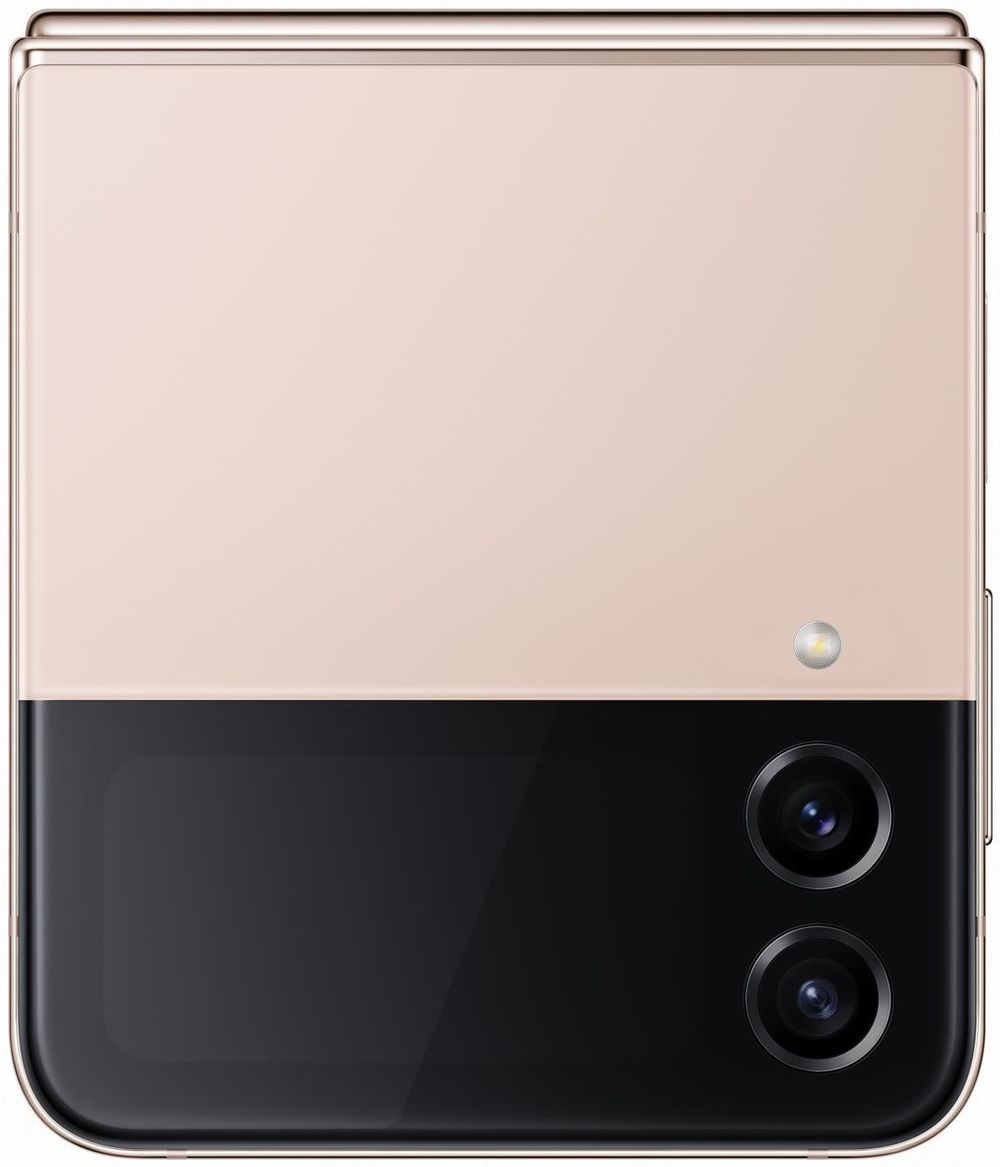 Samsung Galaxy Z Flip4 - 5G Smartphone - Dual-SIM - RAM 8 GB / Interner Speicher 512 GB - OLED-Display - 6.7 - 6.7 - 2640 x 1080 Pixel 2640 x 1080 Pixel (120 Hz) - 2 x Rückkamera 12 MP, 12 MP - front camera 10 MP - rosa goldfarben