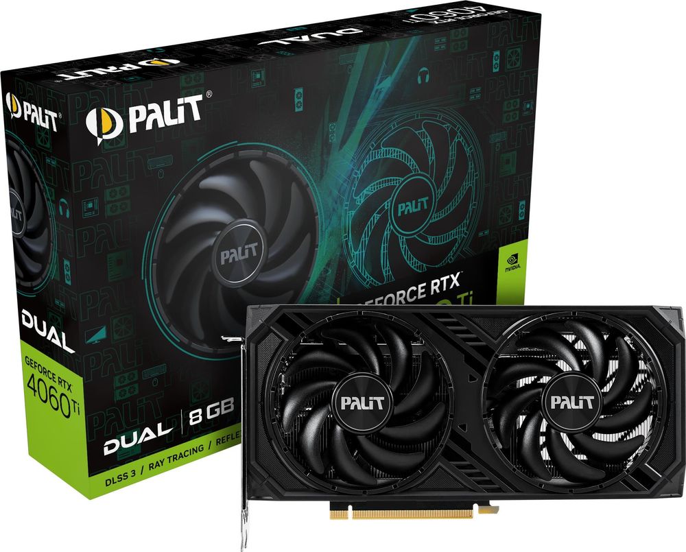 Palit GeForce RTX 4060Ti Dual 8GB