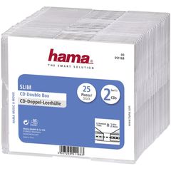 Hama CD ROM Ordnerhüllen DIN A4 für 20 CD-ROMs 