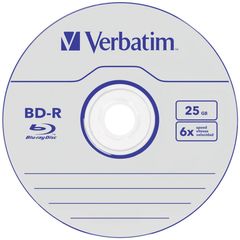 Verbatim BD-R Blu-Ray 50er Spindel 25GB