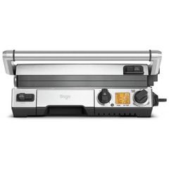 Brushed Stainless Steel Sage Appliances SGR250 the Adjusta Grill & Press Griglia e piastra 