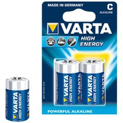 C, 1.5V, Alkaline, 2er Blister Varta Longlife Power 4914 Batterien 